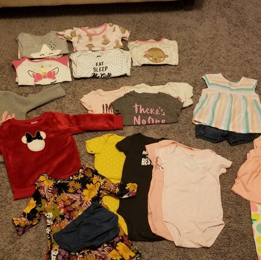 18-month bundle of girl clothes